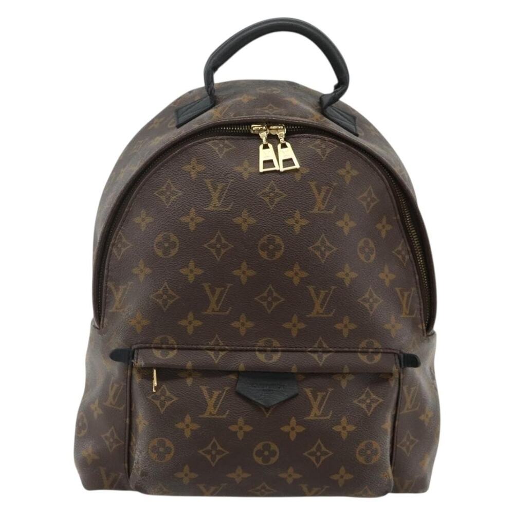 Louis Vuitton Monogram Palm Springs MM Backpack Brown